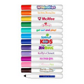 Conical Tip Washable Marker with Full Color Decal decoration